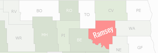 Ramsey County Map